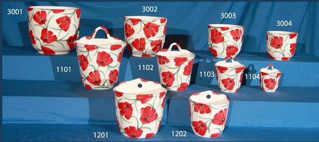 Cubremacetas y macetas de pared